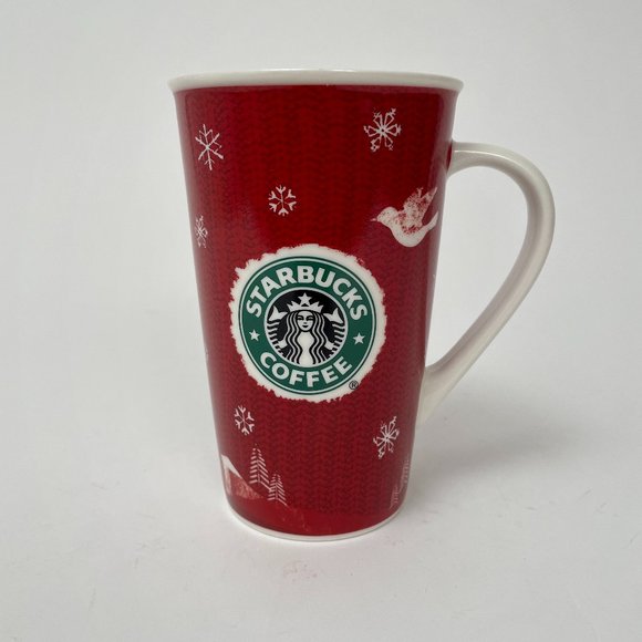 Starbucks 2008 Holiday Ceramic Coffee Tea Mug, 16 oz. - Picture 1 of 6